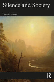 Silence and Society book cover