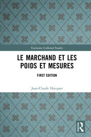 Le marchand et les poids et mesures book cover
