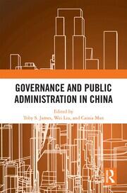 Governance and Public Administration in China book cover
