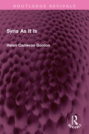 Syria As It Is book cover