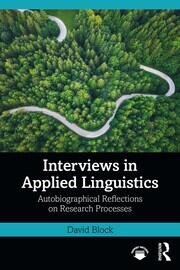 Interviews in Applied Linguistics: Autobiographical Reflections on Research Processes book cover