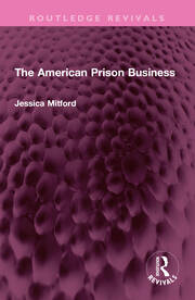 The American Prison Business book cover