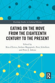 Eating on the Move from the Eighteenth Century to the Present book cover