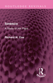 Ionesco: A Study of His Plays book cover
