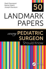 50 Landmark Papers every Pediatric Surgeon Should Know book cover