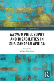 Ubuntu Philosophy and Disabilities in Sub-Saharan Africa book cover