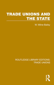 Trade Unions and the State book cover