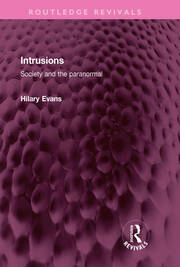 Intrusions: Society and the paranormal book cover