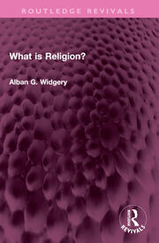 What is Religion? book cover