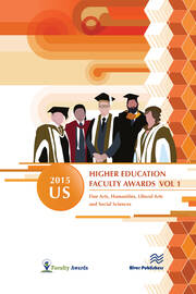 2015 U.S. Higher Education Faculty Awards, Vol. 1 book cover