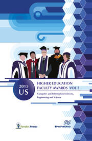 2015 U.S. Higher Education Faculty Awards, Vol. 3 book cover
