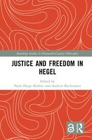 Justice and Freedom in Hegel book cover