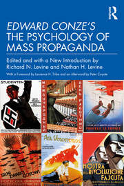 Edward Conze's The Psychology of Mass Propaganda book cover