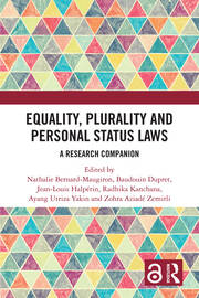 Equality, Plurality and Personal Status Laws: A Research Companion book cover