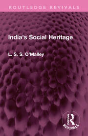India's Social Heritage book cover
