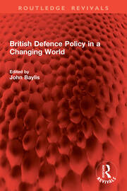 British Defence Policy in a Changing World book cover