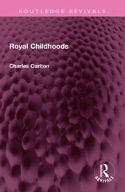 Royal Childhoods book cover