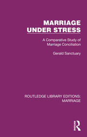 Marriage Under Stress: A Comparative Study of Marriage Conciliation book cover