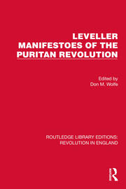 Leveller Manifestoes of the Puritan Revolution book cover