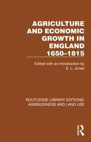 Agriculture and Economic Growth in England 1650-1815 book cover