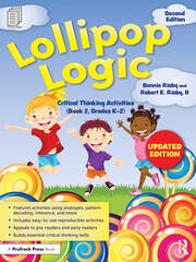 Lollipop Logic: Critical Thinking Activities (Book 2, Grades K-2) book cover