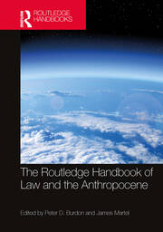 The Routledge Handbook of Law and the Anthropocene book cover