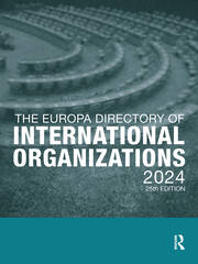 The Europa Directory of International Organizations 2024 book cover