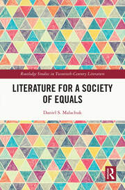 Literature for a Society of Equals book cover