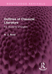 Outlines of Classical Literature: For Students of English book cover