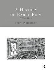 A History of Early Film V3 book cover