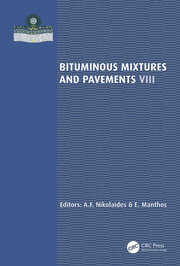 Bituminous Mixtures and Pavements VIII book cover