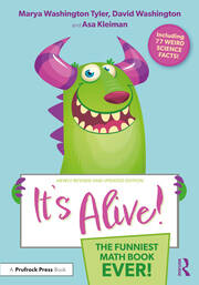 It's Alive!: The Funniest Math Book Ever! book cover