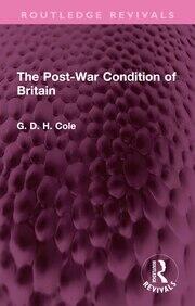 The Post-War Condition of Britain book cover