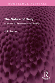 The Nature of Deity: A Sequel to 'Personality and Reality' book cover