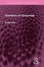 Questions of Censorship book cover