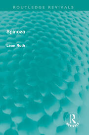 Spinoza book cover