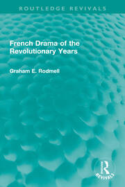 French Drama of the Revolutionary Years book cover