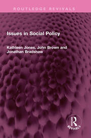 Issues in Social Policy book cover