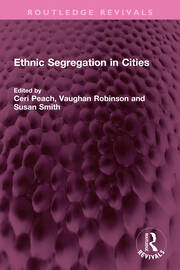 Ethnic Segregation in Cities book cover
