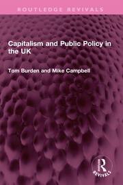 Capitalism and Public Policy in the UK book cover