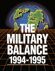 The Military Balance 1994-1995 book cover