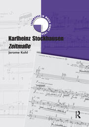 Karlheinz Stockhausen: Zeitma� book cover