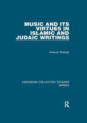 Music and its Virtues in Islamic and Judaic Writings book cover