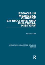 Essays in Medieval Chinese Literature and Cultural History book cover