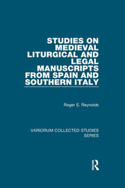 Studies on Medieval Liturgical and Legal Manuscripts from Spain and Southern Italy book cover