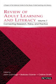 Review of Adult Learning and Literacy, Volume 7: Connecting Research, Policy, and Practice book cover