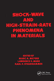 Shock Wave and High-Strain-Rate Phenomena in Materials book cover