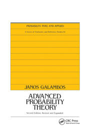 Advanced Probability Theory, Second Edition, book cover