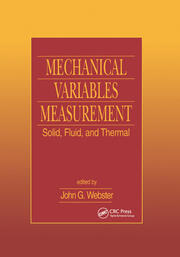Mechanical Variables Measurement - Solid, Fluid, and Thermal book cover
