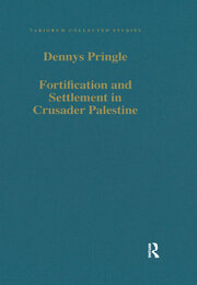 Fortification and Settlement in Crusader Palestine book cover